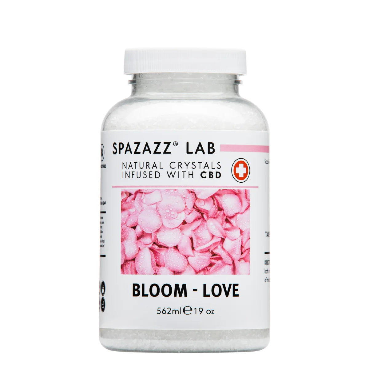SPAZAZZ BLOOM LOVE CBD CRYSTALS 19OZ