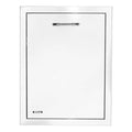 BULL DOUBLE PULL OUT TRASH/RECYCLE DRAWER W/ REVEAL - 8 GALLON