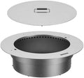 BREEO X SERIES 42 SMOKLESS PIT AND LID - STAINLESS STEEL