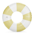 FUNBOY YELLOW VINTAGE STRIPE TUBE FLOAT