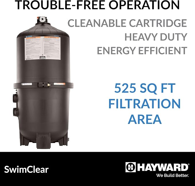 HAYWARD SWIMCLEAR CARTRIDGE FILTER - 525 SQ FT