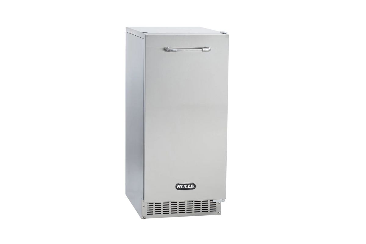 BULL RATED COMMERCIAL ICE MAKER 15" STAINLESS STEEL
