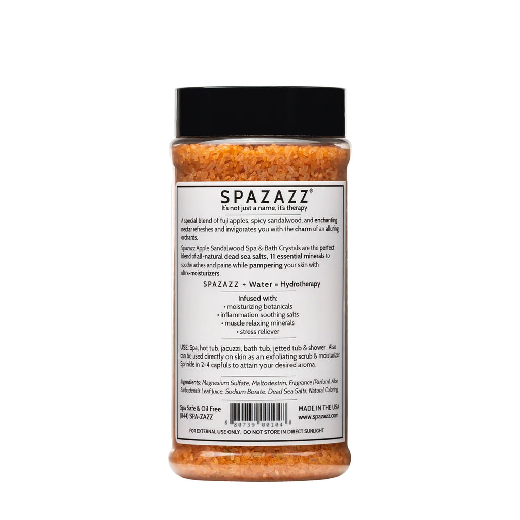 SPAZAZZ SANDLEWOOD REVIVE MINERAL CRYSTALS 17 OZ