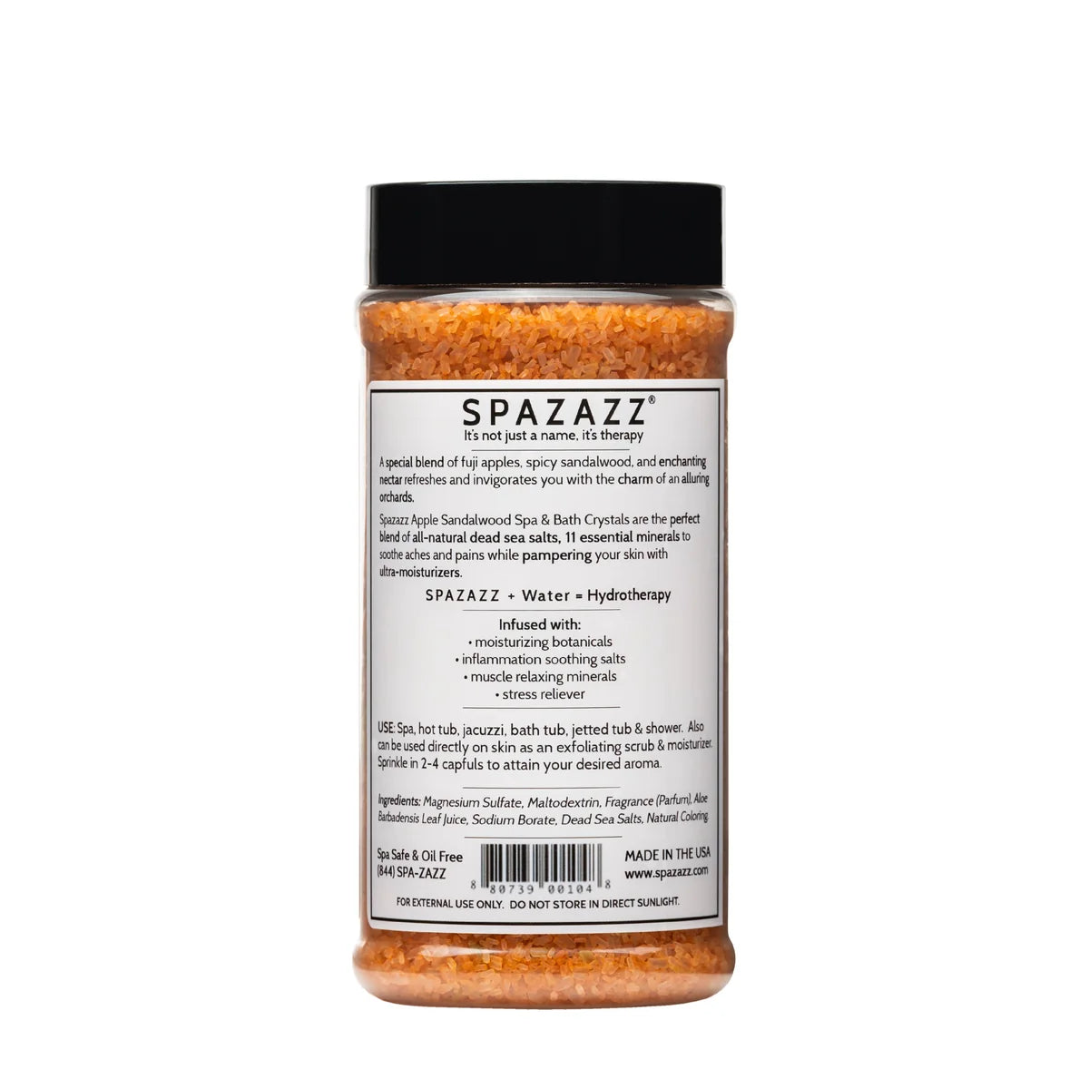 SPAZAZZ SANDLEWOOD REVIVE MINERAL CRYSTALS 17 OZ