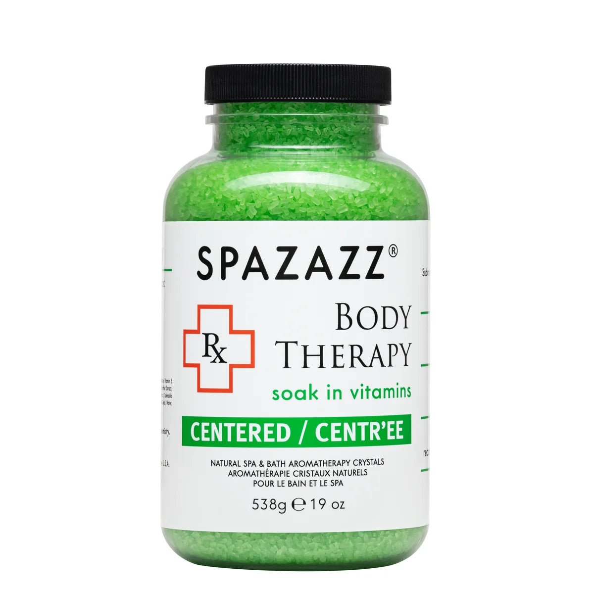 SPAZAZZ RX BODY THERAPY CRYSTALS 19 OZ