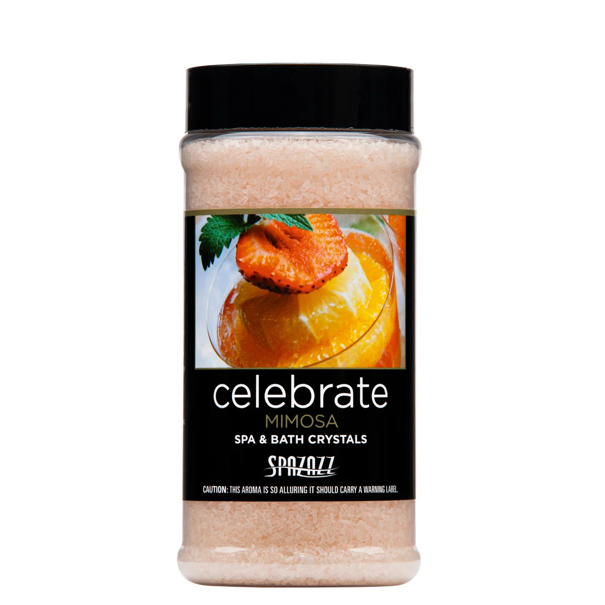 SPAZAZZ CELEBRATE MIMOSA SPA CRYSTALS 17 OZ