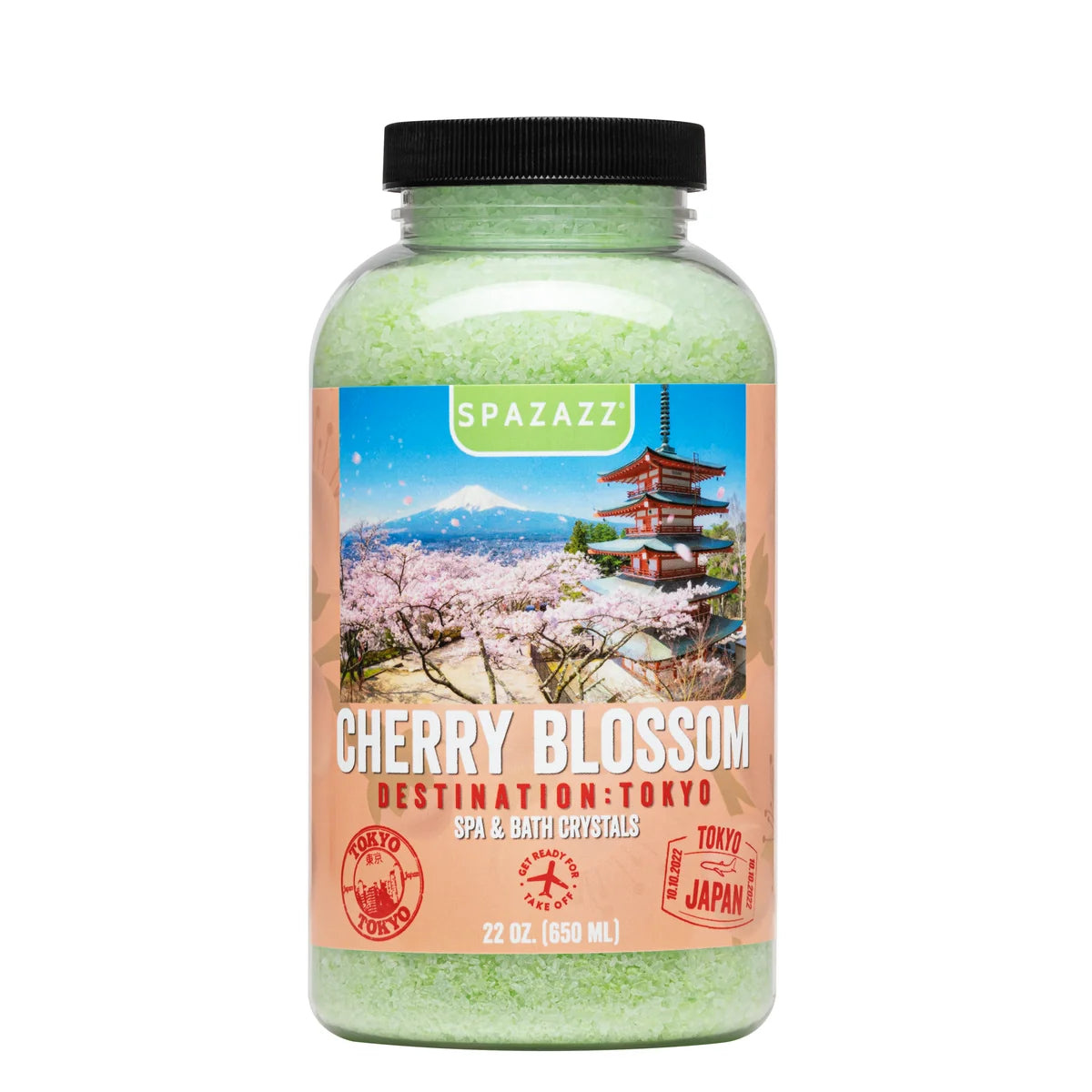 SPAZAZZ CHERRY BLOSSOM CRYSTALS 22 OZ