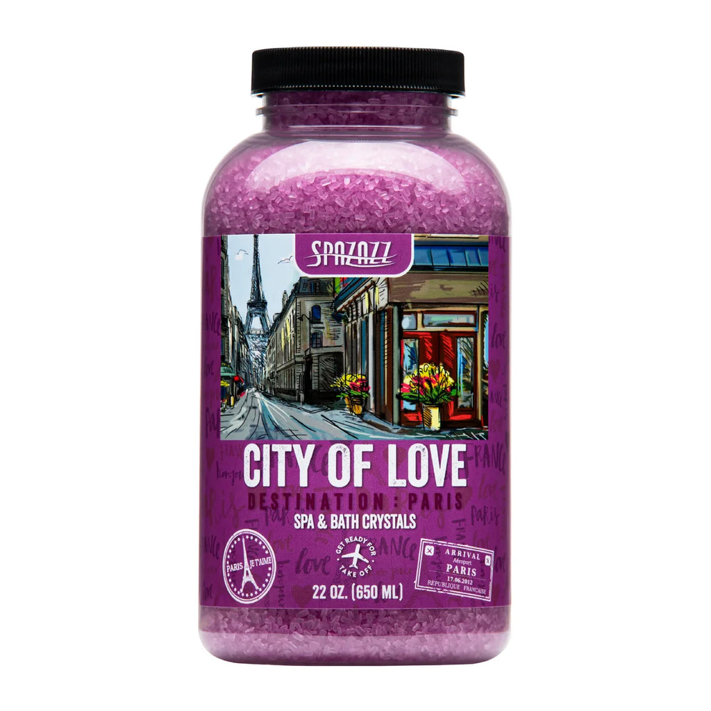 SPAZAZZ CITY OF LOVE CRYSTALS 22 OZ