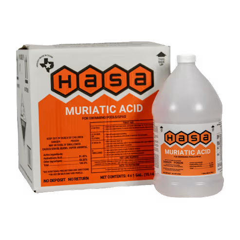 HASA MURIATIC ACID 4 x 1 GAL