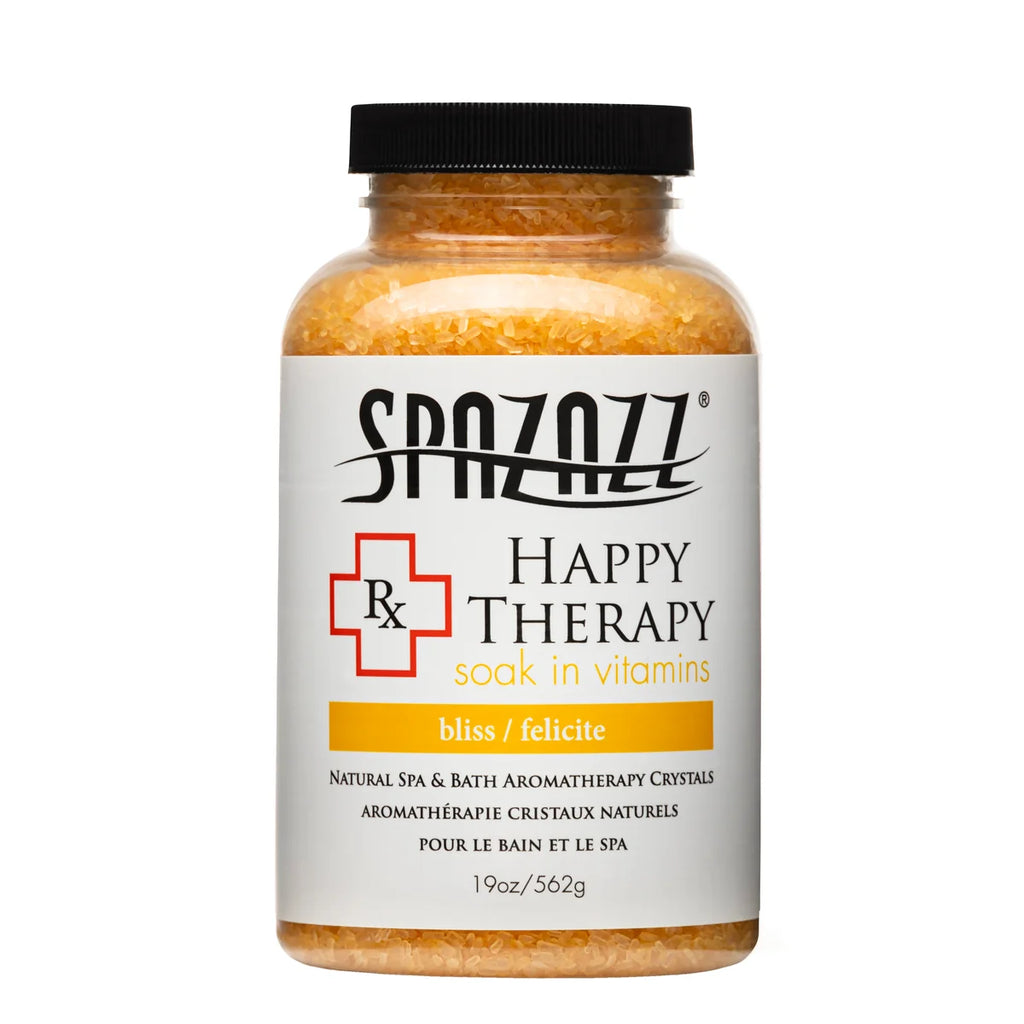 SPAZAZZ RX HAPPY THERAPY CRYSTALS 19 OZ