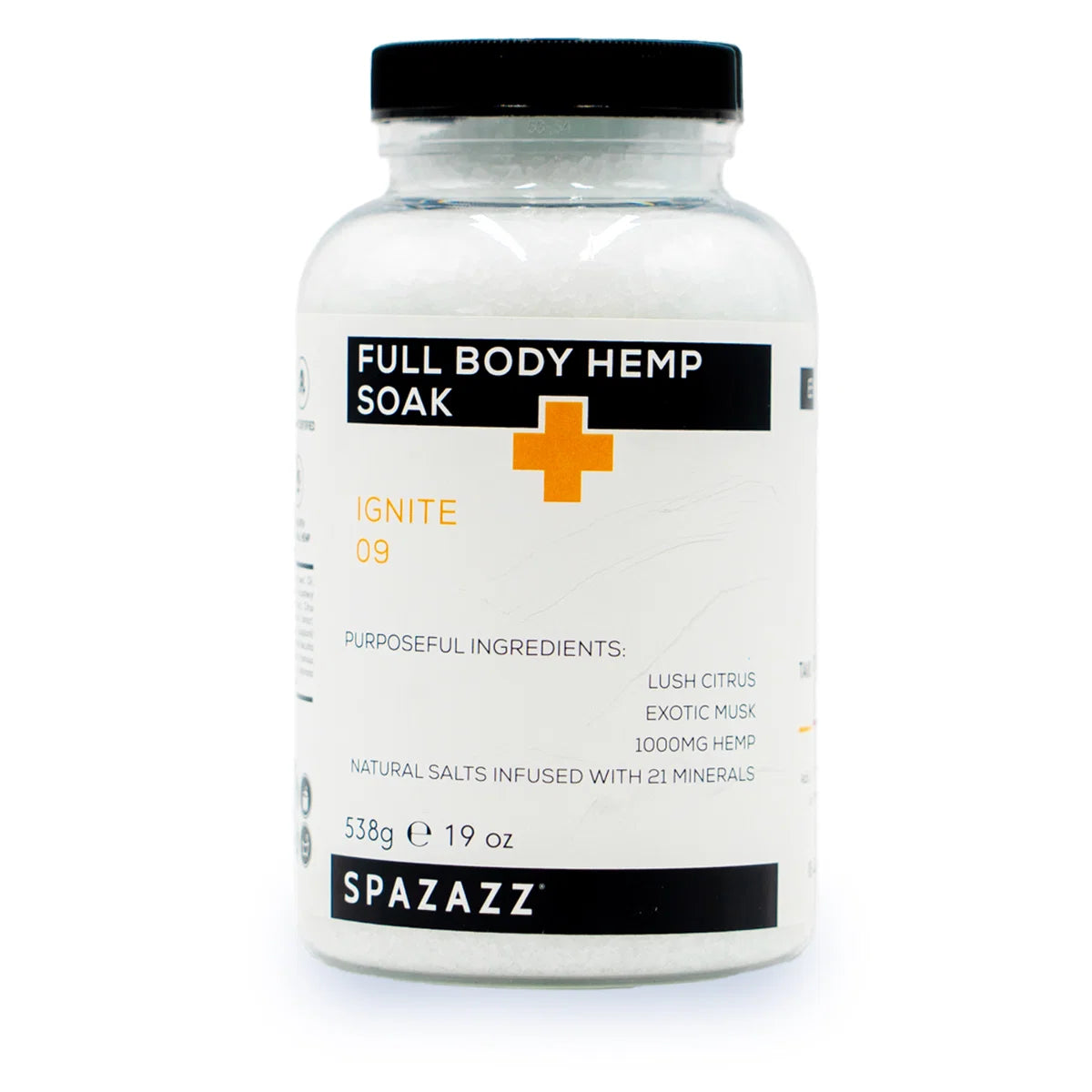 SPAZAZZ IGNITE HEMP CRYSTALS 19 OZ