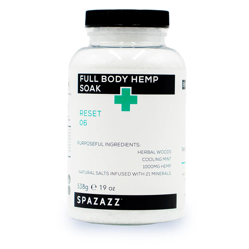 SPAZAZZ RESET HEMP CRYSTALS 19 OZ