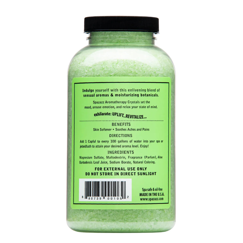SPAZAZZ ESCAPE KIWI PEAR CRYSTALS 19 OZ