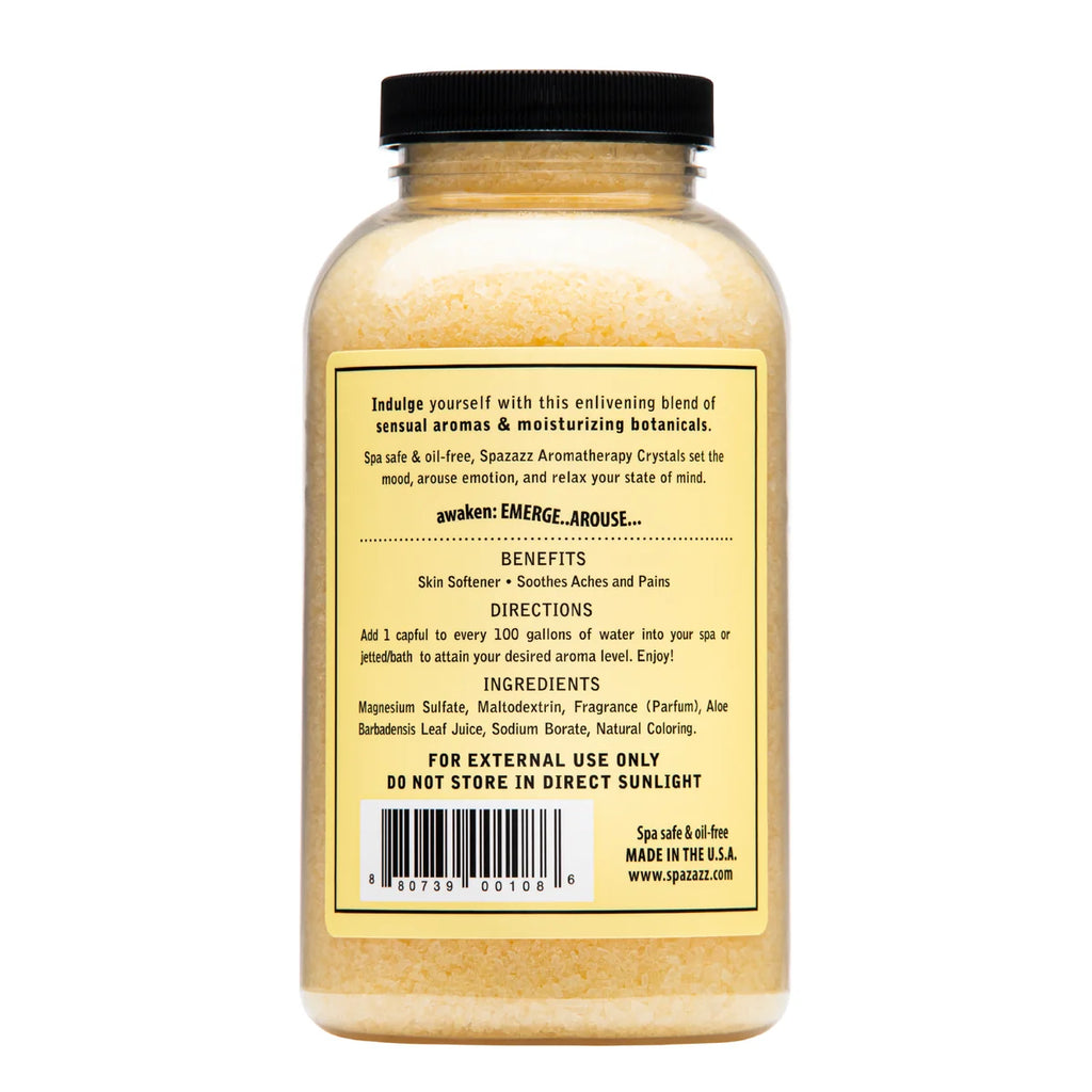 SPAZAZZ ESCAPE VERBENA LIME COCONUT CRYSTALS 19OZ