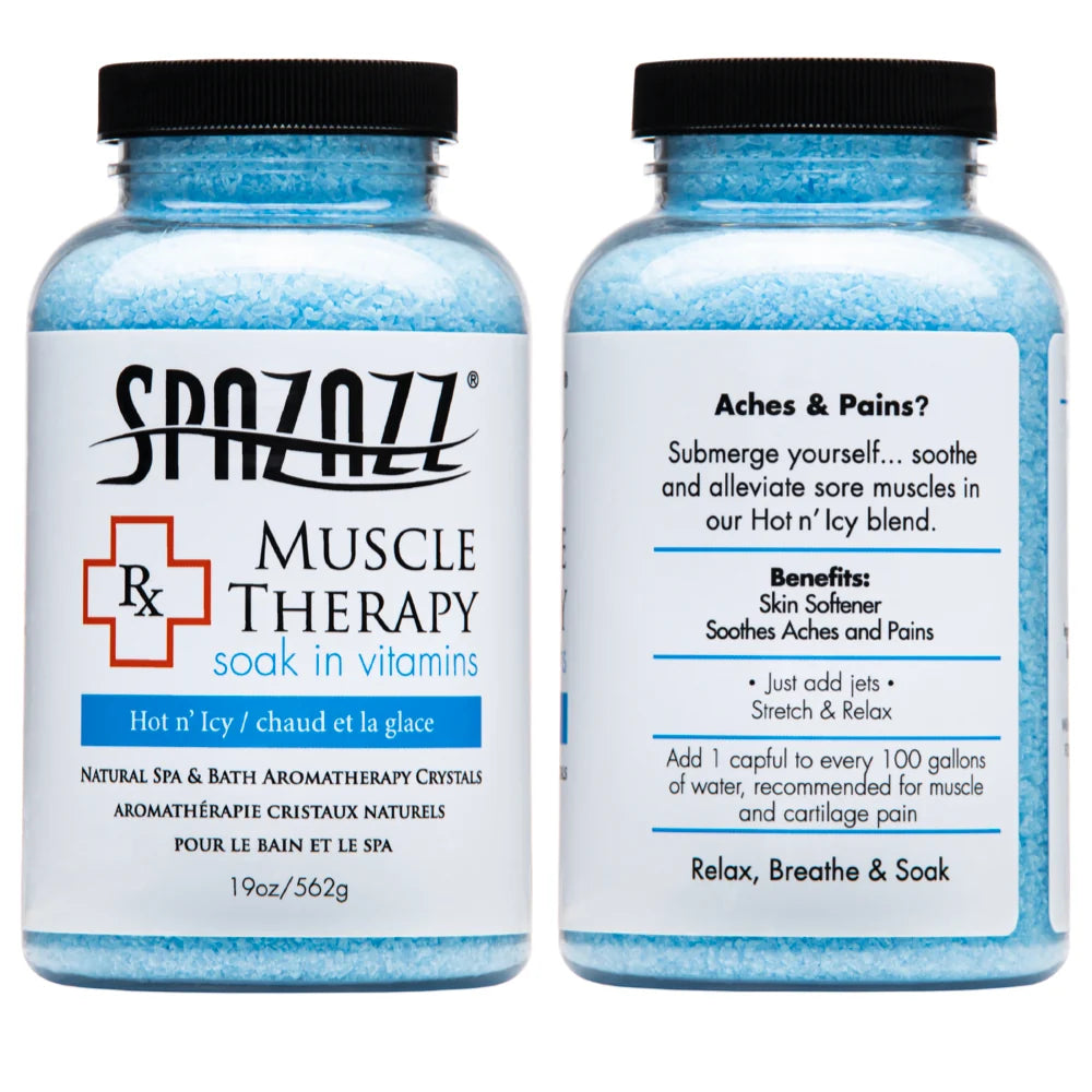 SPAZAZZ RX MUSCLE THERAPY CRYSTALS 19 OZ