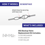 POLARIS BACKUP VALVE G52 (AA13, GO1)