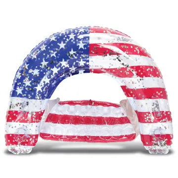 POZA USA FLAG POOL CHAIR FLOAT