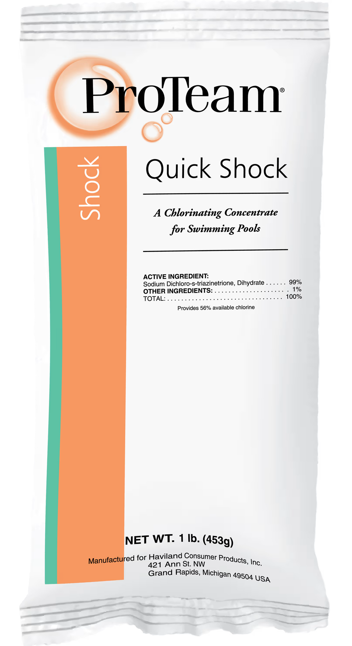 PROTEAM QUICK SHOCK 1lb POUCH C002319-CS20P