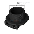 SWIMABLES VAC LOCK 1.5" MPT BLACK (CC10)
