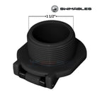 SWIMABLES VAC LOCK 1.5" MPT BLACK (CC10)