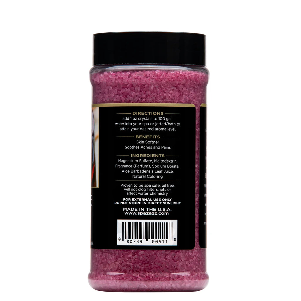 SPAZAZZ SANGRIA 17. OZ SPA CRYSTALS