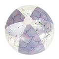 POOL CANDY BEACH BALL MERMAID GLITTER