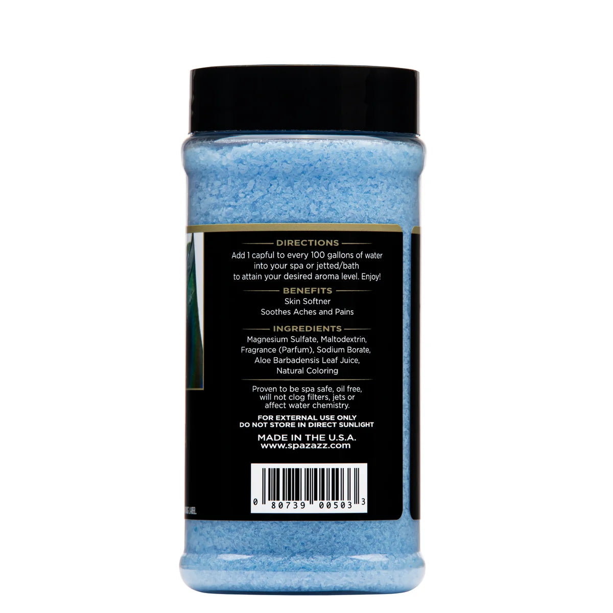SPAZAZZ SEX ON THE BEACH PASSION  SPA AND BATH CRYSTALS 17OZ