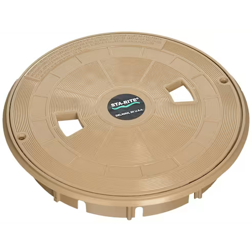 PENTAIR SKIMMER LID & COLLAR U3 TAN (SH7)
