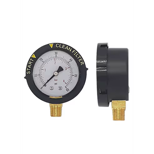 SWIMABLES BOTTOM MOUNT PRESSURE GAUGE (DD15) REPLACES: 190058