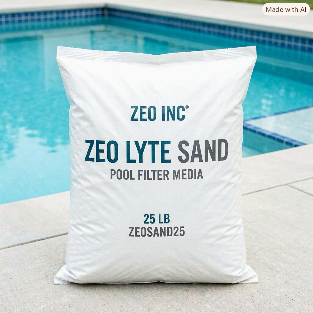 ZEO INC ZEO LYTE SAND POOL FILTER MEDIA 25LB ZEOSAND25