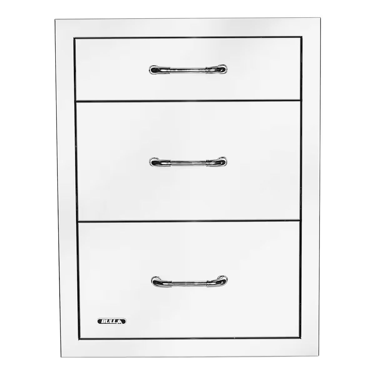 BULL DRAWER, TRIPPLE 2+1 S/S W REVEAL
